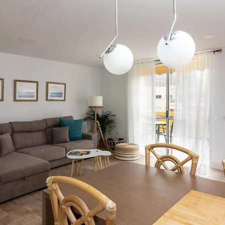 شقة Homeforguest Atico Cecilia Con Vistas Al Mar En Cristianos